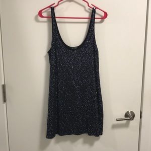 Sequin Express slip dress